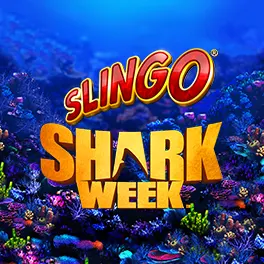 Play Slingo Shark Week at Wink Slots!