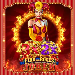 Play 3x 2x Fire and Roses Joker at Wink Slots!