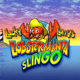 Play Slingo Lucky Larry's Lobstermania at Wink Slots!