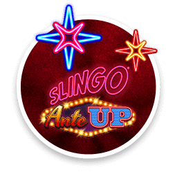 Play Slingo Ante Up at Wink Slots!