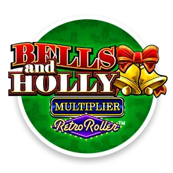 Bells and Holly Multiplier Retro Roller image