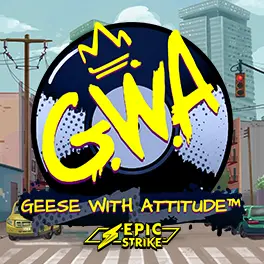 Geese with Attitude image