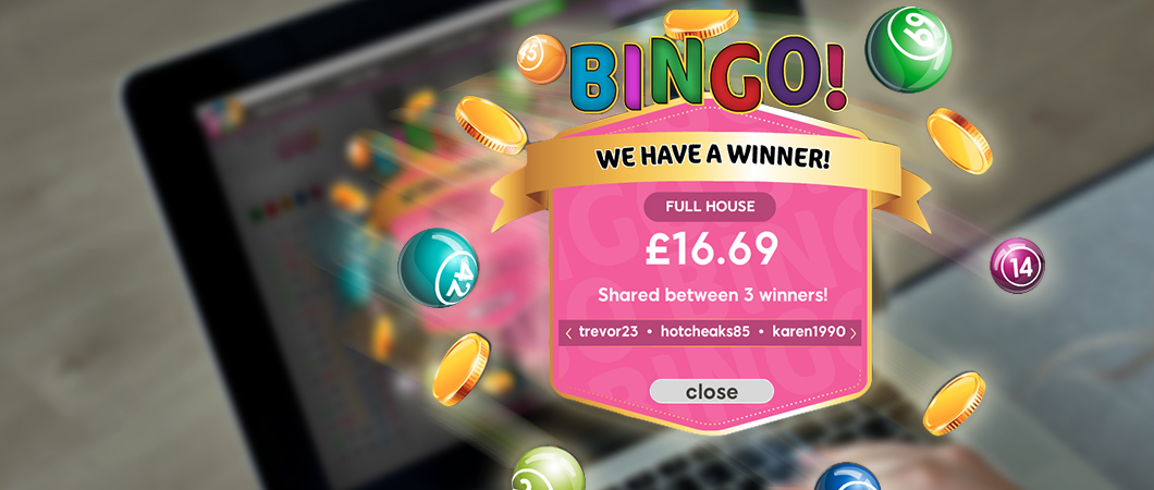 75 ball bingo winning