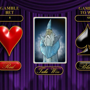 white wizard bonus game