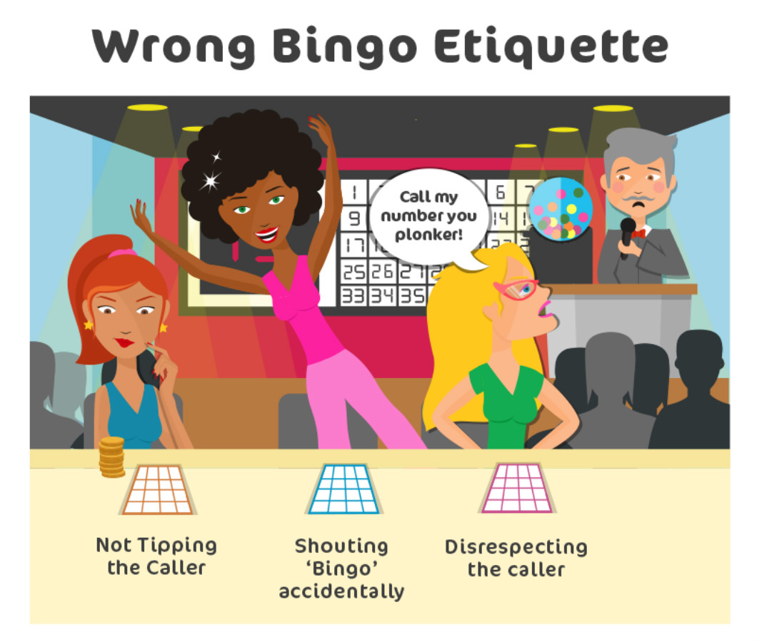 bingo etiquette wrong