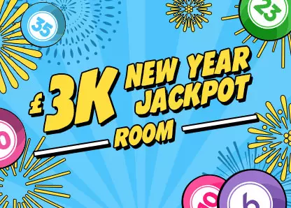 £3K New Year Jackpot